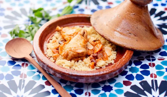 TAJINE POULET/FRUITS SECS