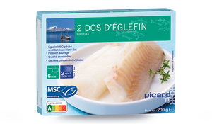 2 dos d'églefin MSC, Islande