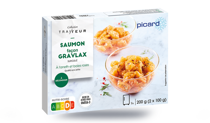 SAUMON GRAVLAX 200G