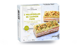 2 MILLEFEUILLES DE SAUMON
