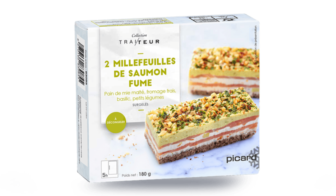 2 MILLEFEUILLES DE SAUMON