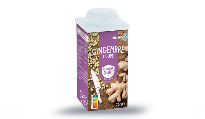 Gingembre coupé