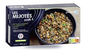 LENTILLES GRAISSE CANARD