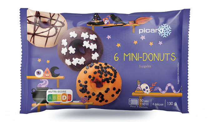 6 MINI-DONUTS 130G