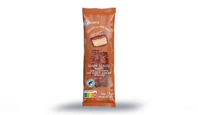 1 BARRE GLACEE NOISETTE