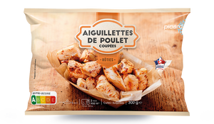 Aiguillettes de poulet r&ocirc;ties et coup&eacute;es