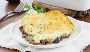 Parmentier veggie champignons-pomme de terre