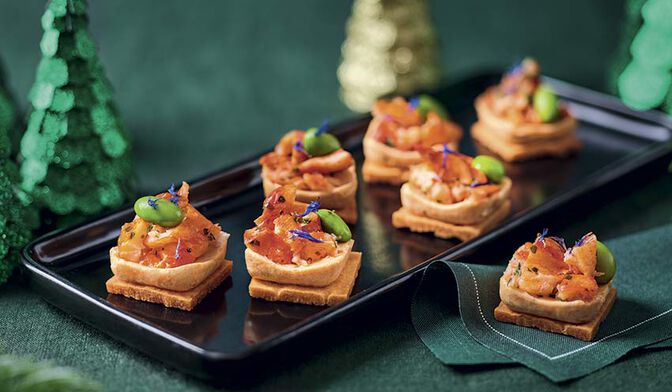 8 bouchées homard