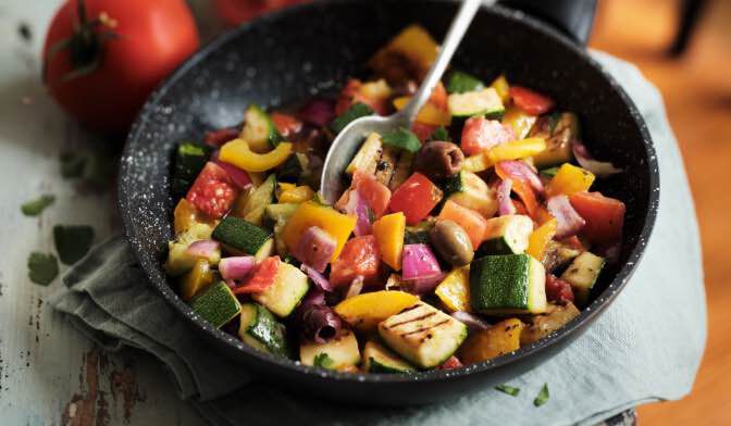 Poêlée de légumes à la provençale bio