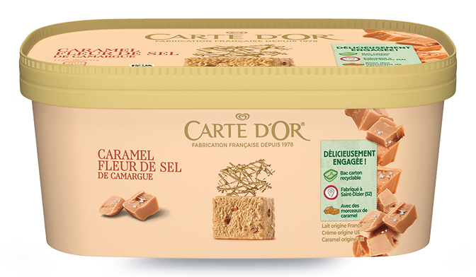 GLACE CARAMEL CARTE OR