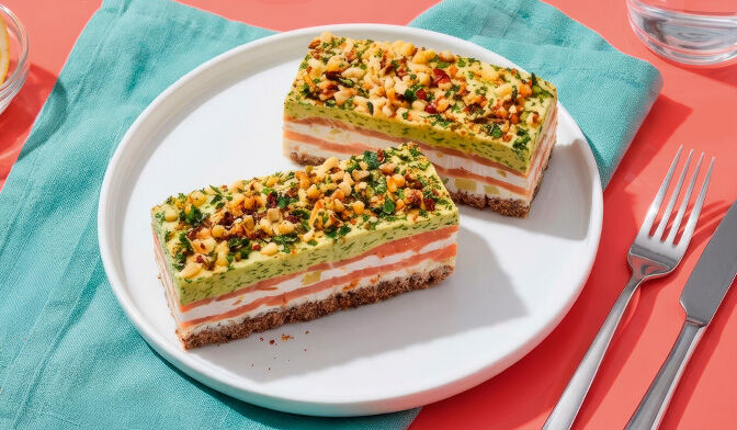 2 Millefeuilles de saumon fumé — vue 3