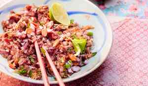 Tartare de bœuf cuit au citron