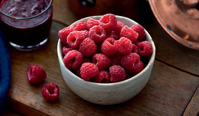 Framboises entières, Chili ou Bulgarie ou Serbie surgelés Picard