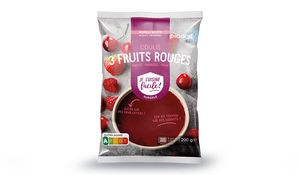 Coulis aux 3 fruits rouges, portionnable