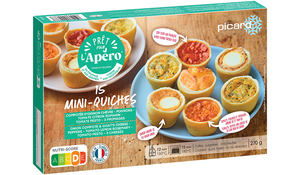 15 MINI QUICHES INT
