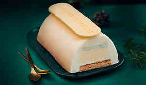 Bûche glacée Douceur de vanille