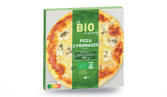 PIZZA 3 FROMAGES BIO