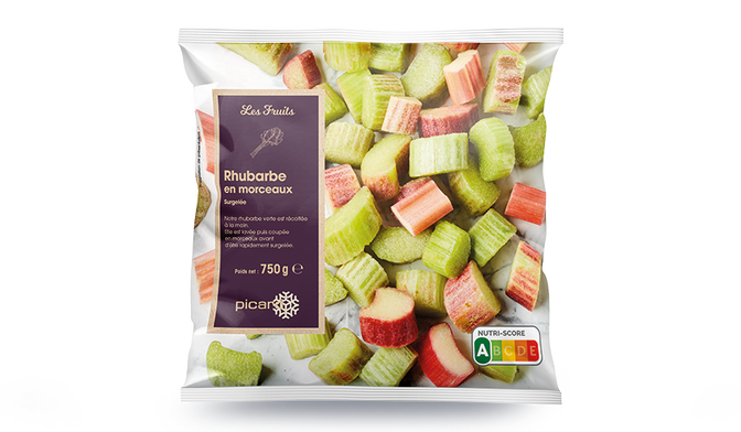 750G RHUBARBE EN MORCEAUX