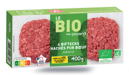 4 BIFTECKS HACHES BIO