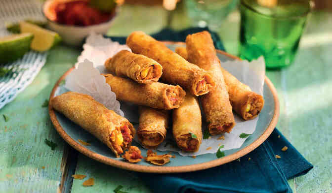 8 TAQUITOS AU POULET 240G