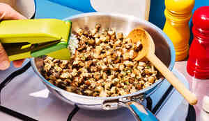 Brunoise de champignons