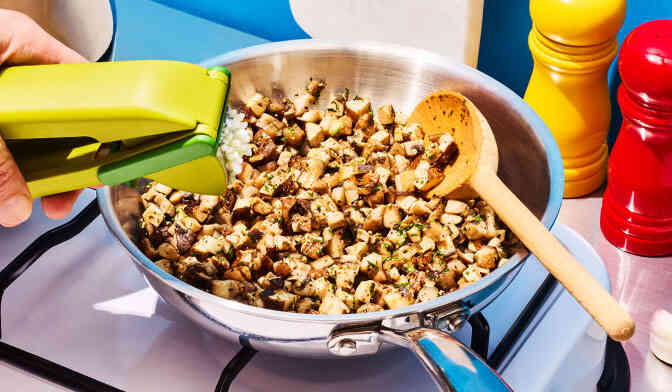 Brunoise de champignons