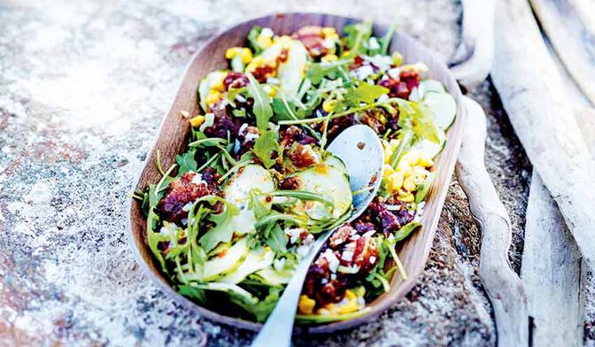 Salade croquante de porc caramélisé à la vietnamienne