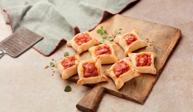 QUADROTTI AL PESTO ROSSO