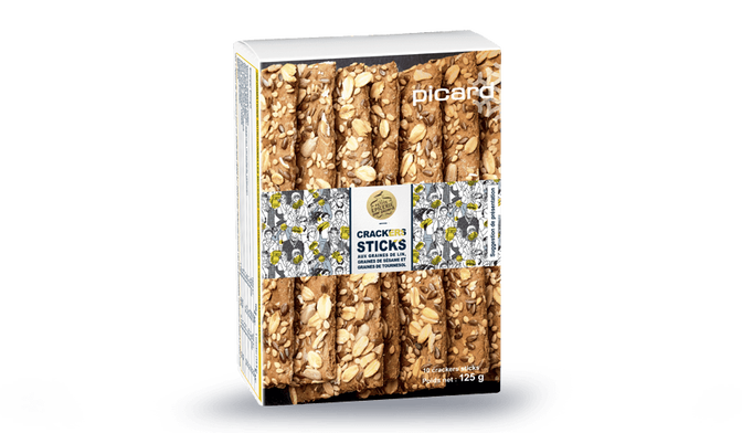 Crackers sticks aux graines