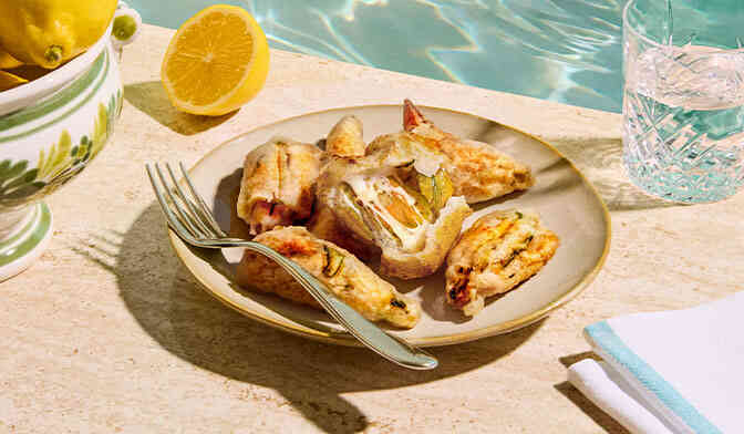 FIORI DI ZUCCA PASTELLATI