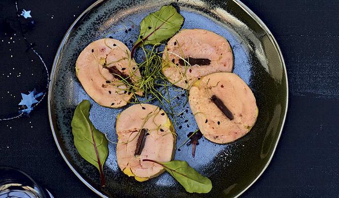 Foie gras au chocolat