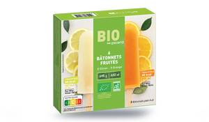 6 BAT CITRON ORANGE BIO