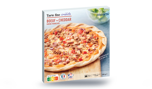 TARTE FINE BOEUF CHEDDAR