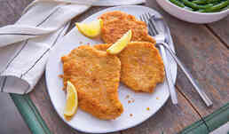 2 escalopes de veau &agrave; la milanaise