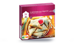 6 SAMOSSAS AUX LEGUMES 6 SAMOSSAS AUX LEGUMES