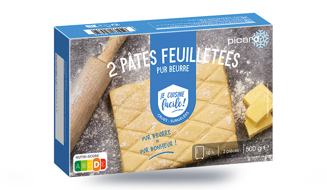 2 PATES FEUILLETEES BLOC