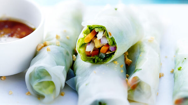 Recette Rouleaux De Printemps Vegetariens Recettes Les Entrees