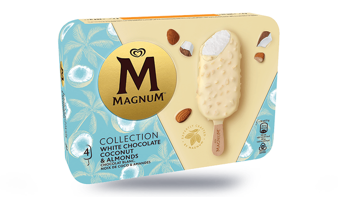4 MAGNUM WHITE CHOCO COCO