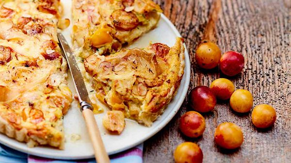 Recette Tarte Au Reblochon Et Aux Mirabelles Recettes Les