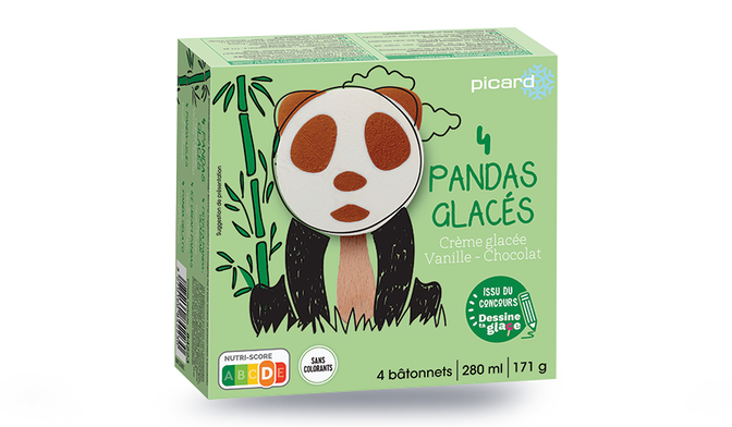 4 BATONNETS PANDAS 171G