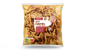 Inédites aux épices, pommes de terre avec peau