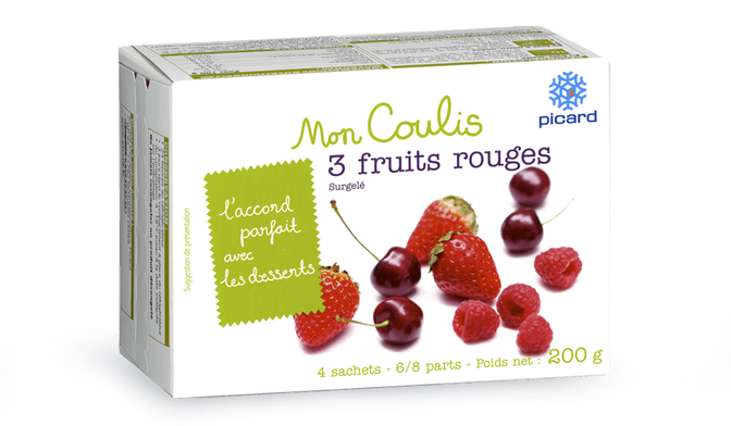 Coulis aux 3 fruits rouges