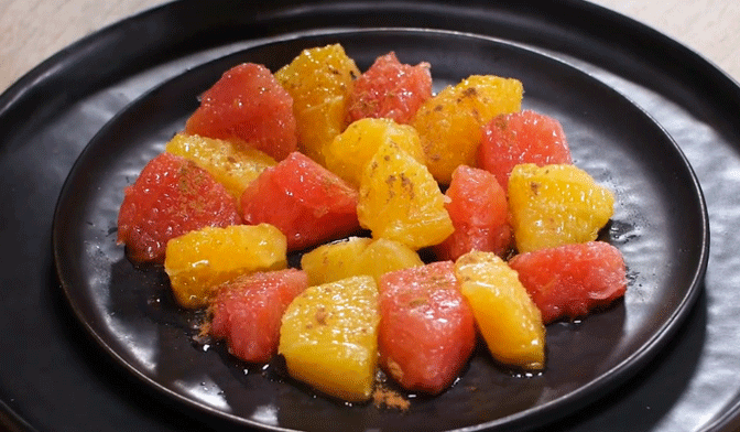 Salade d’agrumes à la marocaine