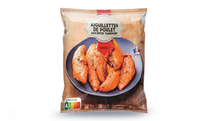 Aiguillettes poulet marinées aux épices tandoori