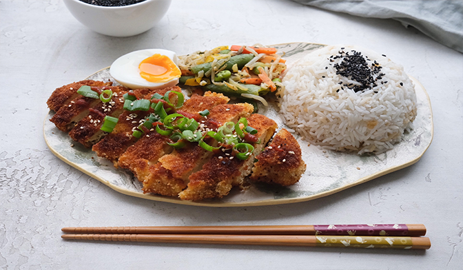 Poulet katsu par Maëlle @yumiaouss