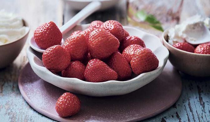 Fraises entières