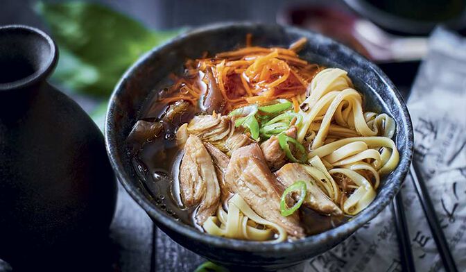 Shoyu noodle soupe