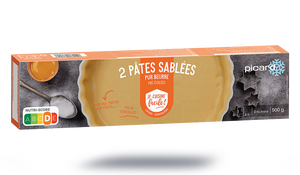 2 pâtes sablées pur beurre pré-étalées