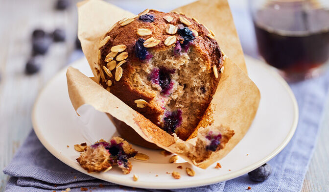 MUFFIN MYRTILLES AVOINE