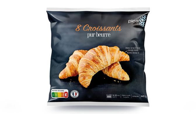 8 CROISSANTS A CUIRE 440G